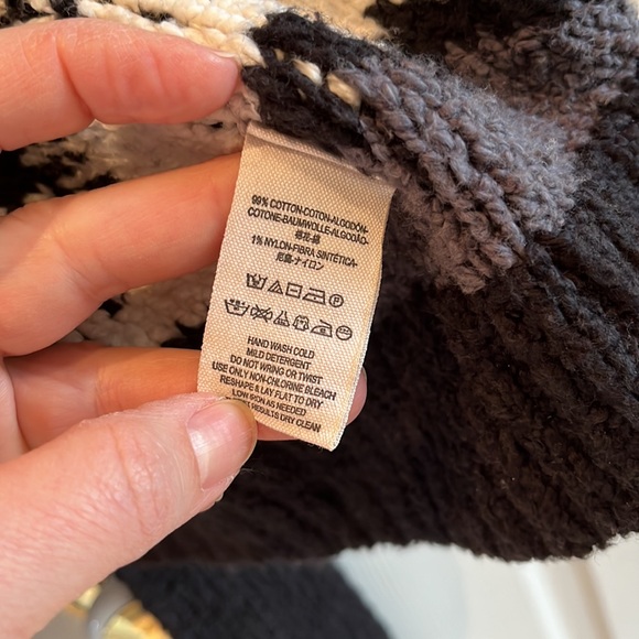 Free People Cozy Cabin Cardigan wrap style w belt Size XS Excellent Condition - Picture 13 of 16